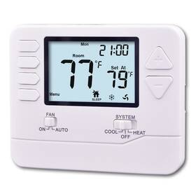 Heagstat B07r2hzz4r 5-1-1 Day Programmable Thermostat For Conventional Single-stage Systems