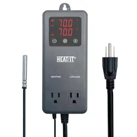 1800w Heatit Et-32 Digital Temperature Controller Outlet Heating Cooling 120v