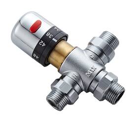 Hhoommee Hh0211f 3 Way Thermostatic Water Mixing Valve Dn15 Temperature Constant Control Hot A
