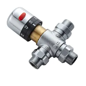 Hh0211f Hhoommee 3 Way Thermostatic Water Mixing Valve Dn15 Temperature Constant Control Hot A