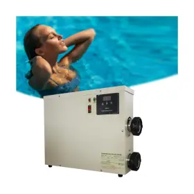 Heater-11kw Higgerllent 738060973858 Pool 220v Upgrade Thermostat Electric Swimming Heater Digita