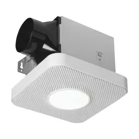 7130-40-bt Homewerks Worldwide Dc Bathroom Fan With Light And Bluetooth Speaker 90-cfm