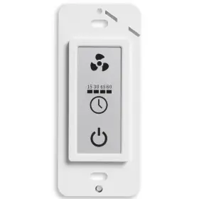2-functi Homewerks Worldwide 7150-11 Bathroom Fan Lcd Control Switch With Timer For