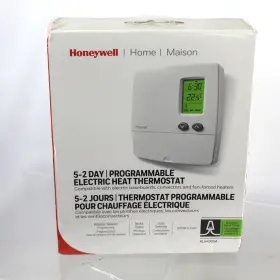 Rlv4300a Honeywell 085261877424 New Sealed Home Mason 5-2 Day Programmable Electric Heat Thermostat