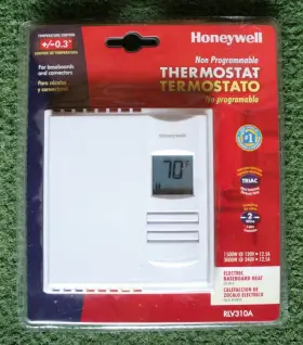 Rlv310a Honeywell 085267264501 Non-programmable Thermostat For Electric Baseboard Heat