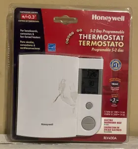 Rlv430a Honeywell 085267264549 Home Programmable Electric Baseboardheat Thermostat - Nip