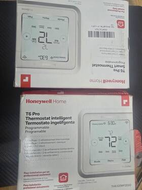 Honeywell 085267706728 T6 Pro Smart Thermostat Th6320wf2010 Wi-fi Programmable Sealed