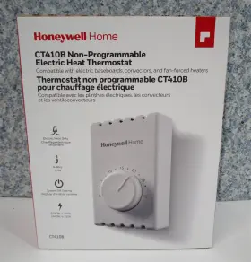 Ct410b Honeywell 085267814515 Electric Heat Thermostat Non Programmable New