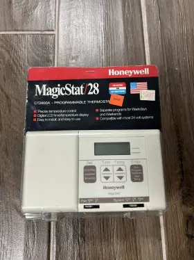 Ct2800 Honeywell 085267930017 Programmable Thermostat Magic Stat 28
