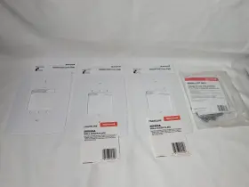 50001137-001 Honeywell 2005224a Lot 3 Thermostat Wall Cover Plate And Assembly