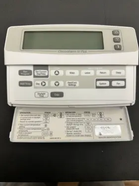 32007651-002 Honeywell Chronotherm Iv Plus Programmable Thermostat Digital Display