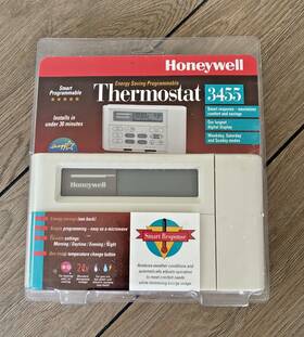 Honeywell 3455 Nos Smart Response Series Programmable Thermostat Fast Shipping