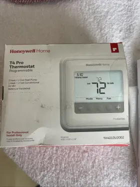 Th421u2002 Honeywell 4210u2002 T4 Pro 7-day Digital Programmable Thermostat