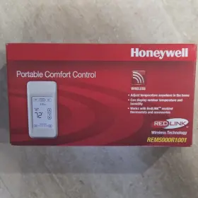 50032661-002 Honeywell Portable Comfort Control Thermostat Red
