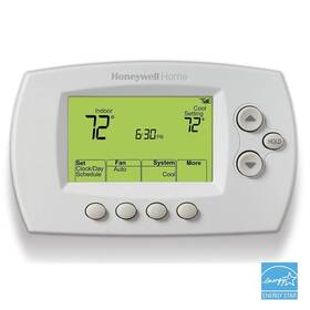 Honeywell 6500wf Honeywll Home Smart Thermostat Rth6500wf Wifi Heat A/c With Box Manual And Hardware