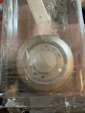 T87f-3277 Honeywell 87f-3277 Mcm Round Thermostat Heating/ Cooling Manual No Box #t87f-3277