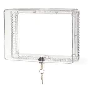 Cg511a Honeywell Medium Thermostat Guard With Inner Shelf To Prevent Tampering