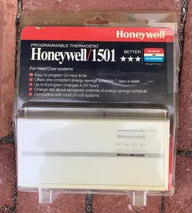 Ct1501 Honeywell Ct1500 Vintage New Manual Thermostat Heat/cool Systems 1501 Nos 1991