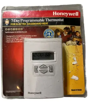 Ct1950b Honeywell New Electric Baseboard Thermostat Nos Heat Only Vintage