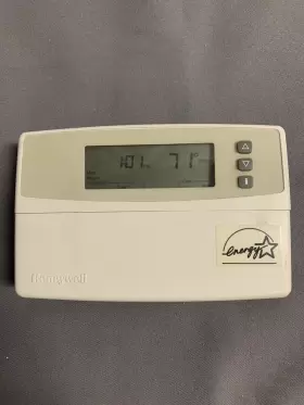 Ct3650a4449 Honeywell Ct3650 Deluxe Programmable Heat Pump Thermostat White