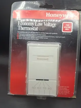 Ct40a Honeywell Manual Thermostat Heat Only New In Package