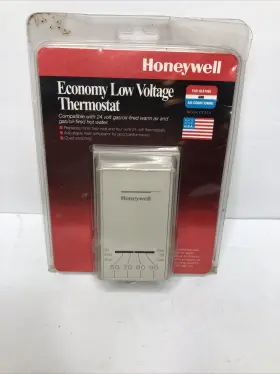 Ct41a Honeywell Manual Thermostat Model With Slider Heat And Cool New In Package