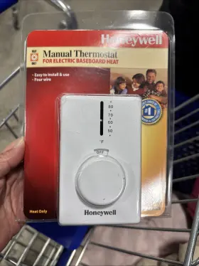Ct62b Honeywell Manual Thermostat Model For Electric Baseboard Heat