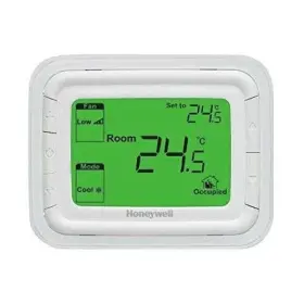 Gt6861h1wg Honeywell T6861h1wg Fan Coil Thermostat Horizontal White Green Backlight 2/4