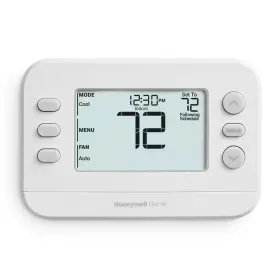 1-cool Honeywell Home 445011140186 X2p Programmable Thermostat Single-stage 1-heat/1-cool 5-2 Day Schedule
