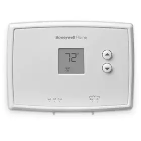 Honeywell Home 744110148831 Horizontal Non-programmable Thermostat With Digital Backlit Display