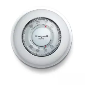 Honeywell Home 744110496420 Round Non-programmable Thermostat With 1h Single Stage Heating