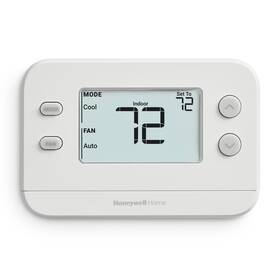 Honeywell Home Morth11b 8 Inch White Non Programmable Thermostat Single Heat Cool Large Digital Display