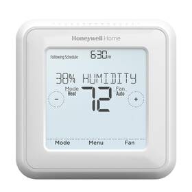 Honeywell Home Morth8560d1002e 9 Inch White Programmable Thermostat Extra Large Blue Backlit Touchscreen Display