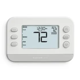 Rth21b Honeywell Home New Programmable Thermostat Single-stage 1 Heat/1 Cool Compatibility Flex