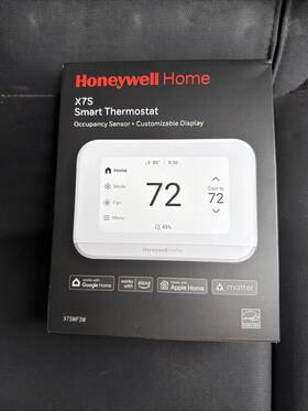 Honeywell Home X7swf3w/w X7s Smart Programmable Wi-fi Thermostat With Humidity Monitoring And Control 4