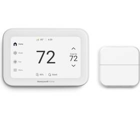 Honeywell Home X8vwf10b/w X8s Smart Thermostat With Room Sensor And Vid Doorbell Compatibility