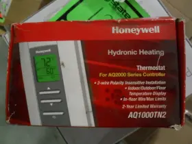 Honaq1000tn2 Honeywell Aq1000tn2 Hydrontic Heating Thermostat Aq2000 Series