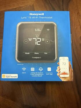 Honeywell Lyric-t5 Lyric T5 Wi-fi Thermostat Programmable Touch Screen Homekit Compatible
