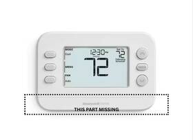 Honeywell Rth20b/n Home X2p Programmable Thermostat Single-stage 1-heat/1-cool- Missing