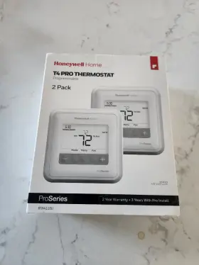 Honeywell Rth4110u2000-2pk/e Home 24-volt 5-2 Day Touch Screen Programmable Thermostat 2 -pack