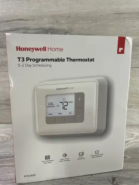 Rth6360 Honeywell T3 5-2 Day Programmable Thermostat 2h/2c Multistage Heat/cool