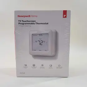 Rth856d1002 Honeywell New T5 Touchscreen Programmable Thermostat White