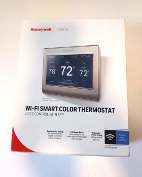 Rth9585 Honeywell Home Wifi Sries Smartcolor Thermostat 7 Day Programmable Alexa