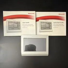 Ret97a5 Honeywell Rth97a5 Wi-fi Color Touchscreen Programmable Thermostat Gray