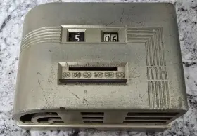 T111a Honeywell Vintage Minneapolis-honeywell Thermostat Model Chronotherm Rare