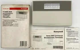 T7300e Honeywell 2020 Programmable Commercial Heat Pump Thermostat Open Box