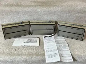 191108aj Honeywell T8190a/191108aj 3 1994 Chronotherm Programmable Thermostats With Mounting Plates