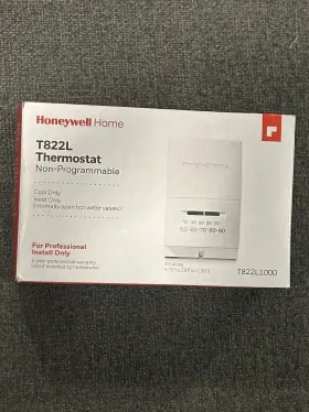 T822l1000 Honeywell Non Programmable Heating And Cooling 24 Volt Thermostat