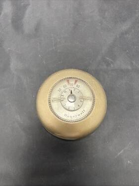 Honeywell T832 Vintage Round Analog Heating Thermostat