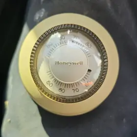 T87f-4010 Honeywell Vintage The Round Heating-cooling Thermostat T87f 2873 New Nib